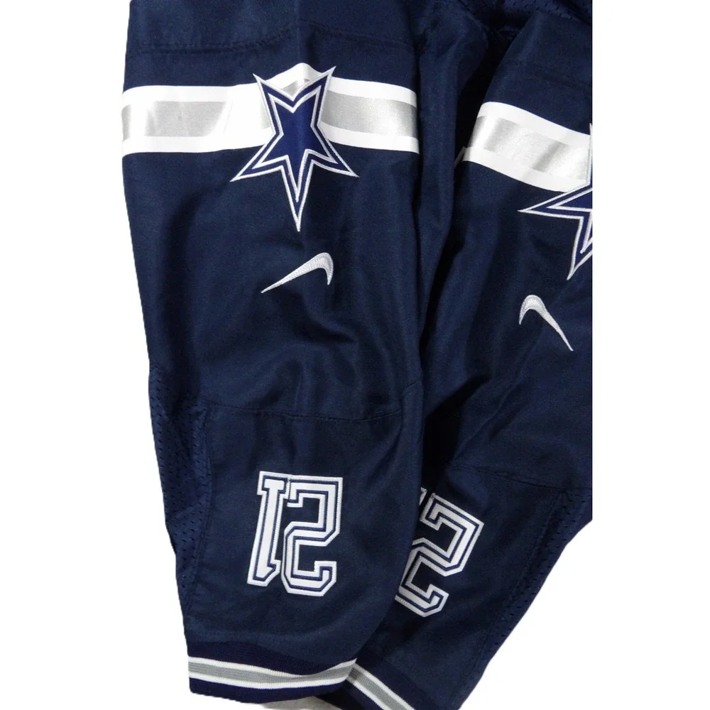 Nike Dallas Cowboys Ezekiel Elliott 21 Jersey Men 52 XXL Blue Stitched Football